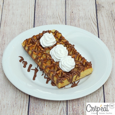Gaufre Nutella chantilly
